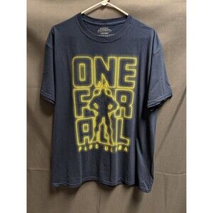 My Hero Academia One For All Plus Ultra Navy Graphic Tee Adult Size Large